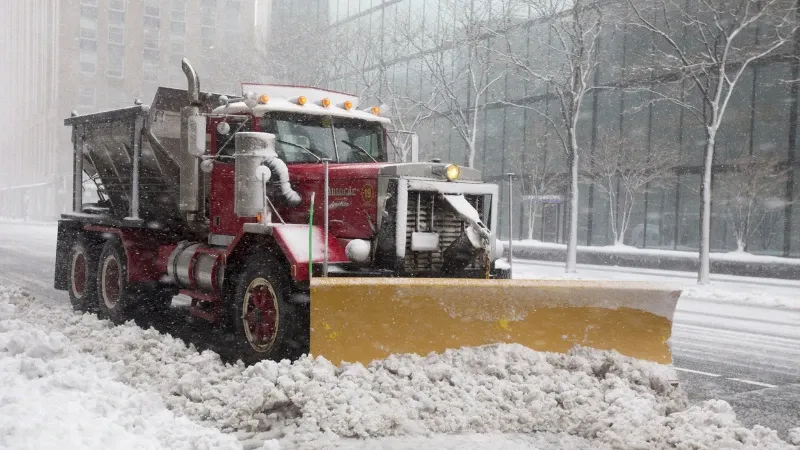 The City of Philadelphia uses PlowPHL, a real-time interactive map, to track the progress of municipal plows and salt trucks.