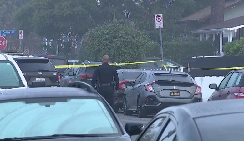 Police scene where a woman found dead inside North Hollywood home resulted in an arrest.