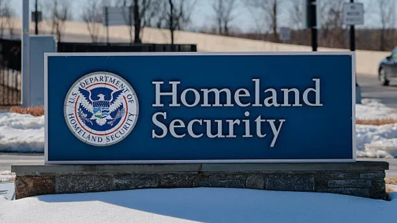 The headquarters of the Department of Homeland Security during the DHS shutdown operations.
