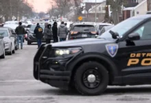 Detroit Police Department homicide unit investigating Detroit triple homicide