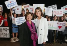 Pima County Sheriff Chris Nanos speaking at a press conference.