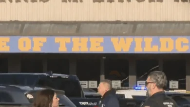 Rhode Island State Police investigators at the Rhode Island hockey rink shooting scene.