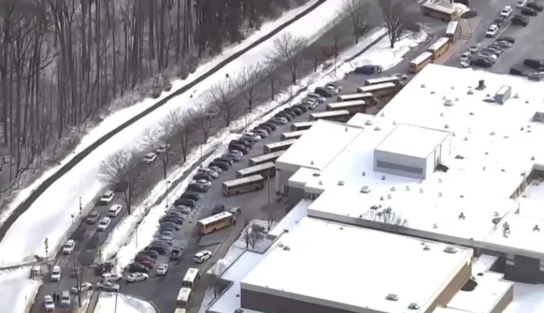 Police response to the Rockville high school shooting at Wootton High.