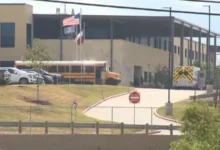 Law enforcement responds to shooting at Hill Country College Preparatory High School in Bulverde, Texas on March 30, 2026