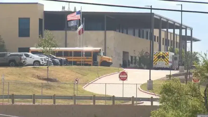 Law enforcement responds to shooting at Hill Country College Preparatory High School in Bulverde, Texas on March 30, 2026