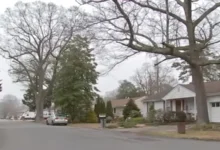 State investigators secure the residential crime scene after the devastating Lacey Township police shooting.