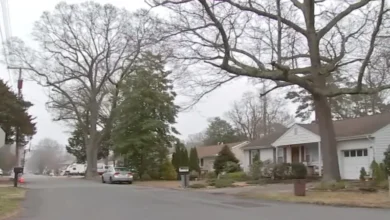 State investigators secure the residential crime scene after the devastating Lacey Township police shooting.
