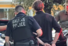 Police respond to the Ken Paxton party incident in Uptown Dallas on March 3, 2026.