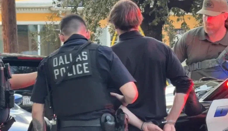 Police respond to the Ken Paxton party incident in Uptown Dallas on March 3, 2026.