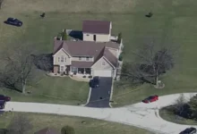 Three people found dead in Crete Township crime scene at night showing police tape