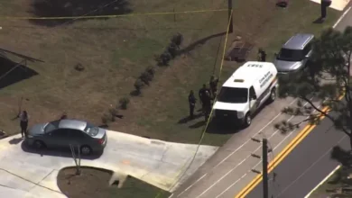 Detectives secured a shallow backyard grave during the Palm Coast infant death investigation.