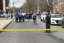 Police investigate Brooklyn shooting near Moore and Humboldt streets where a baby was killed