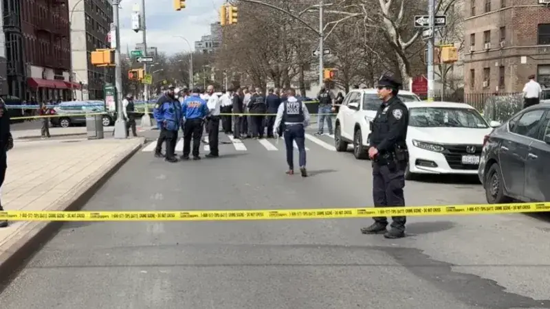 Police investigate Brooklyn shooting near Moore and Humboldt streets where a baby was killed