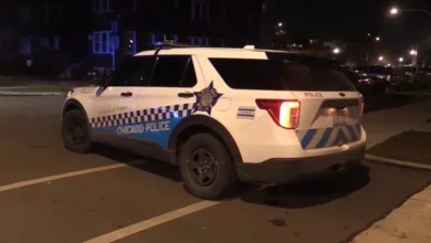 Police investigate shooting on West Montana Street in Belmont Cragin Chicago on April 1, 2026