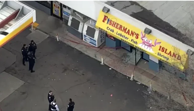 Police investigate shooting inside restaurant on South Halsted Street in Chicago Englewood