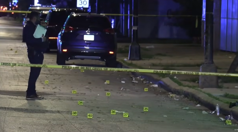 At least 13 people were injured during a drive-by mass shooting in Chicago's Princeton Park neighborhood late Friday night.
