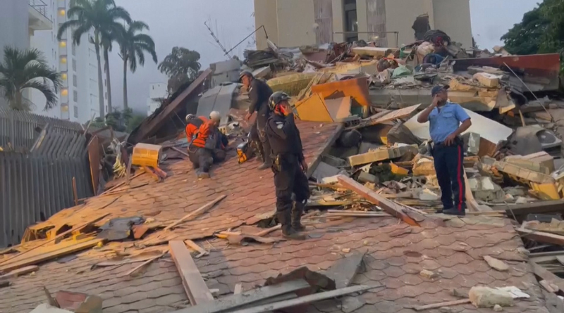 Powerful back-to-back 7.1 and 7.5 magnitude earthquakes have struck the northern coast of Venezuela, causing building collapses and triggering tsunami alerts.