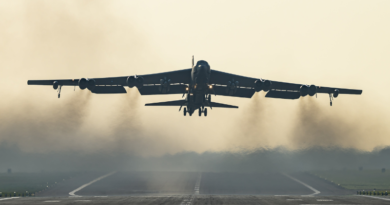 photo of the B 52 at Edwards Air Force Base California