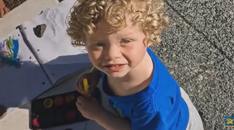 4-year-old son's body was found hidden in a crawlspace.