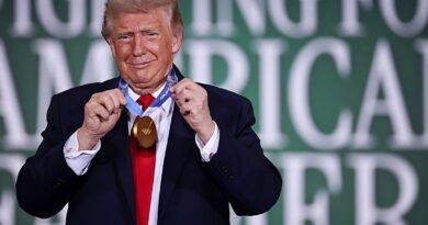 President Donald Trump attend an NBA Finals game