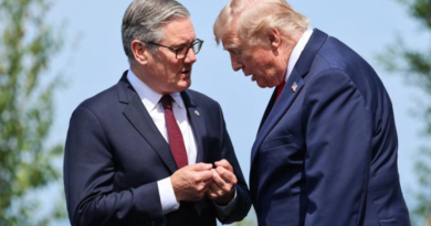 US President Donald Trump claimed on Truth Social that British PM Keir Starmer "will resign" amid a growing leadership crisis.