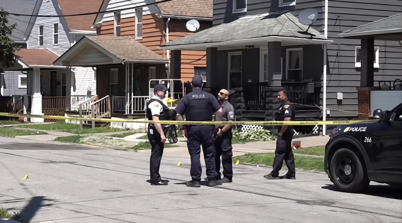 Police investigate shooting on West 48th Street in Cleveland Ohio