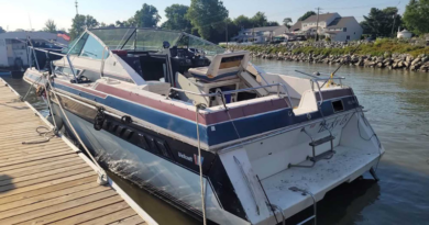Boat at Maryland Marina