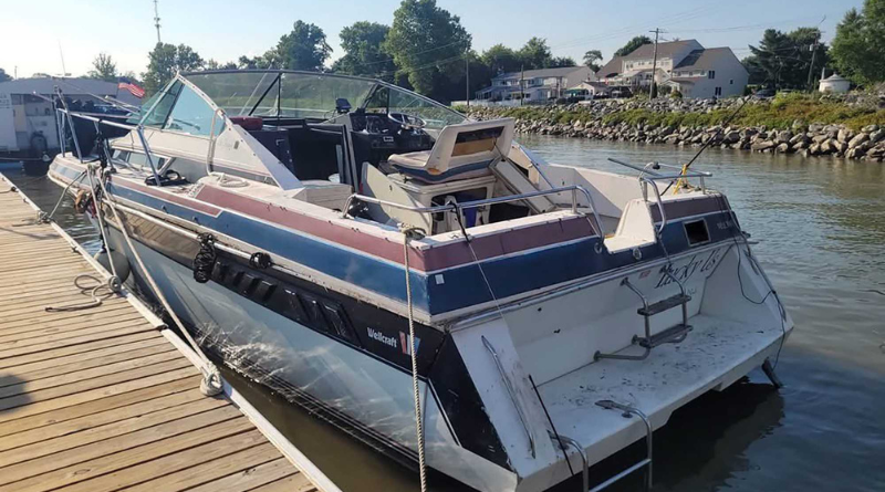 Boat at Maryland Marina