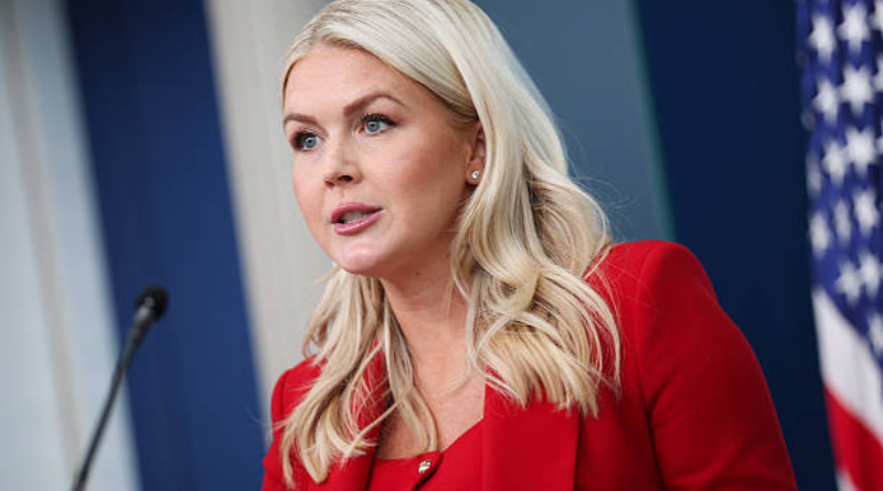 White House Press Secretary Karoline Leavitt