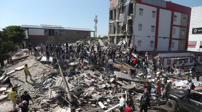 A powerful 7.4-magnitude earthquake struck western Colombia