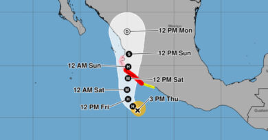 Simon forecast to strike Mexico as Category 4 hurricane