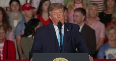 Trump suggests Iran could ‘take out’ Los Angeles during Nebraska rally