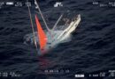 Watch: Yacht sinks after hitting pod of whales, crew rescued hours later