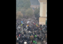 Chaotic scenes as police, youths face off at Brussels protest