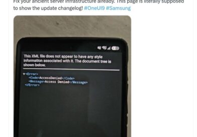 Samsung One UI 9 Update Triggers XML ‘Access Denied’ Error for Users
