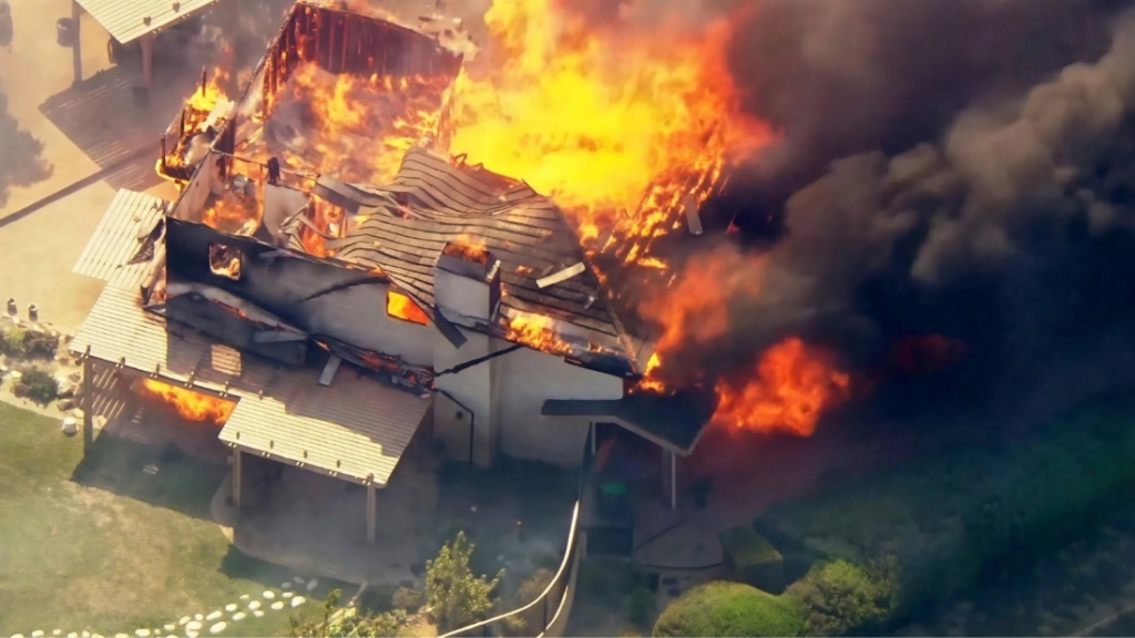 Wildfire Sweeps Through Southern California