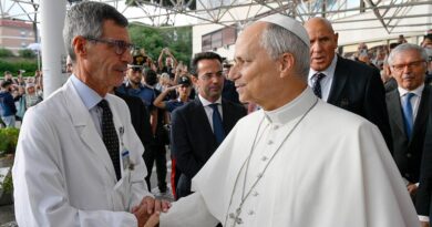 Pope Leo returns to Vatican, four days after lung cancer surgery