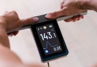 Wyze moved the screen on its new smart scale to the handle so it’s easier to read at eye level